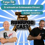 Folgen-Cover der Ruhrpodcast Folge 156 – Er schraubt an Schimanskis Citroen