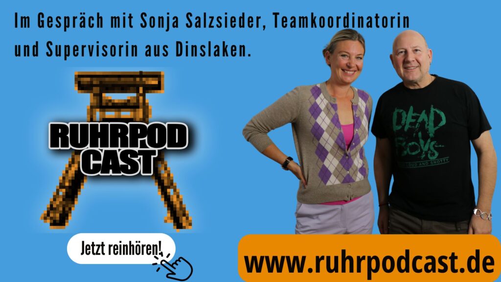 Beitragsbild zur Podcastfolge im Ruhrpodcast 158 - Als Süddeutsche fremd im Ruhrgebiet